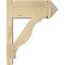 Ekena Millwork Funston Rough Sawn Arts and Crafts Outlooker, Douglas Fir, 8"W x 18"D x 22"H OUT08X18X22FST03RDF - alternate 2